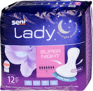 Inkontinencia betét super night seni