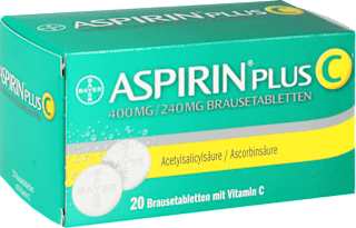 Aspirin Plus C 400 mg / 240 mg Brausetabletten ASPIRIN