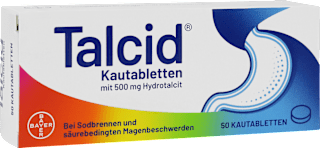 Talcid Kautabletten 500 mg Hydrotalcid Talcid