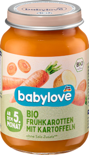 BIO povrtna kašica – mlada mrkva i krompir, 5+ mj. babylove