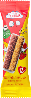 Fruchtriegel Erdbeere, Banane, Hafer, ab 12 Monaten FruchtBar