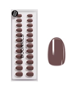 Künstliche Nägel, Soft Gel Press Ons Cafe Noir Doonails