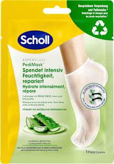 Fußmaske Socken mit Aloe Vera (1 Paar) Scholl