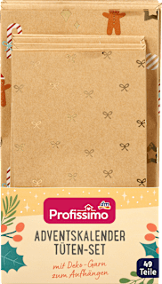 Adventskalender Tüten-Set Profissimo