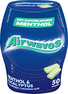 Kaugummi, Menthol & Eukalyptus Airwaves