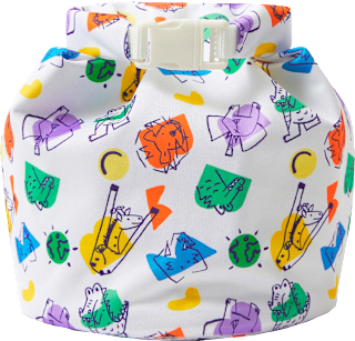 Nasstasche weiß Bambino Mio