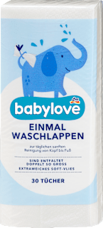 Einmal Waschlappen babylove