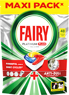 Geschirrspül-Tabs All in One Platinum Plus Zitrone FAIRY