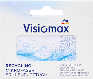 Krpica za čišćenje naočala s mikrovlaknima VISIOMAX