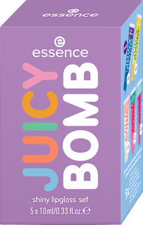 Lipgloss Juicy Bomb Set 5tlg 02 Sweet & Glossy! essence