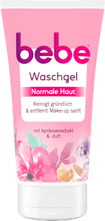 Waschgel und milder Make-up Entferner bebe