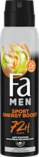 Antitranspirant Deospray Sport Energy Boost Fa Men