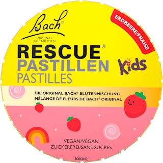 Pastillen Erdbeere Bach RESCUE