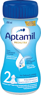 Folgemilch 2 Pronutra trinkfertig nach dem 6. Monat Aptamil