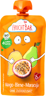 Quetschie Mango, Birne, Maracuja, ab 6 Monaten FruchtBar
