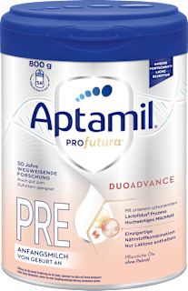 Anfangsmilch Pre Profutura Duo Advance von Geburt an  Aptamil