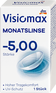Mesečna kontaktna leča, dioptrija -5,00 visiomax