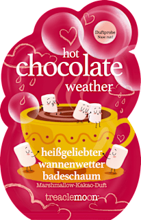 Schaumbad hot chocolate weather treaclemoon