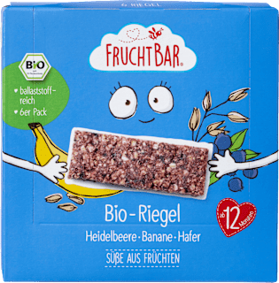 Fruchtriegel Heidelbeere Banane Hafer ab 12 Monaten (6x23 g) FruchtBar