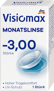 Soczewka kontaktowa miesięczna -3,00 VISIOMAX