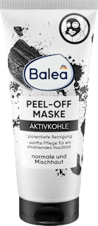 Gesichtsmaske Peel-Off mit Aktivkohle Balea