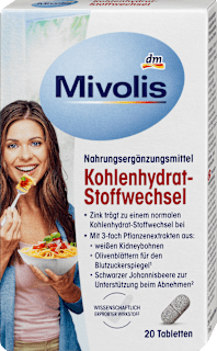 Preparat wspomagający metabolizm węglowodanów Mivolis
