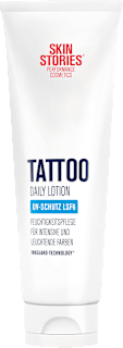 Tattopflege Daily Lotion LSF 6 Skin Stories