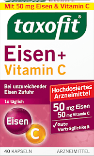Eisen + Vitamin C Kapseln taxofit