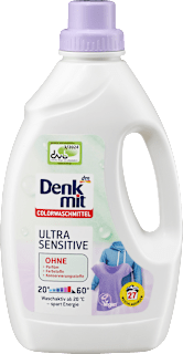 Ultra Sensitive tekući deterdžent za šareno rublje, 27 pranja Denkmit