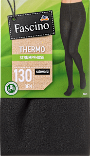 Thermo harisnyanadrág 130 DEN, fekete, 46/48 Fascino