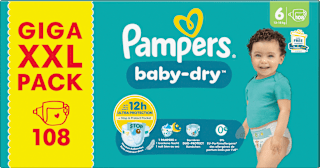 Windeln Baby Dry Gr.6 (13-18 kg) Giga Pack Pampers