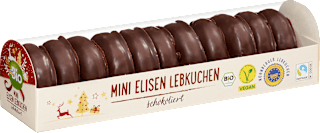 Lebkuchen Mini Elisen schokoliert dmBio