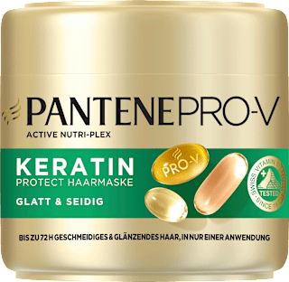 Keratin-Haarmaske Glatt & Seidig PANTENE PRO-V