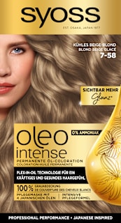 Permanente Öl-Coloration - Nr. 7-58 Kühles Beige-Blond Syoss Oleo Intense