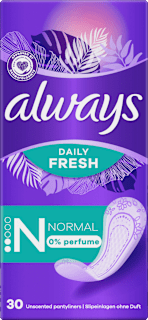 Slipeinlagen Daily Fresh Normal always
