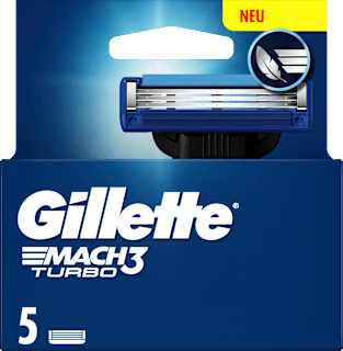 Rasierklingen Mach3 Turbo Gillette