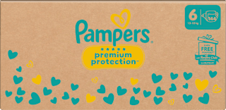 Windeln Premium Protection Gr. 6 Extra Large (13-18 kg) Monatsbox Pampers