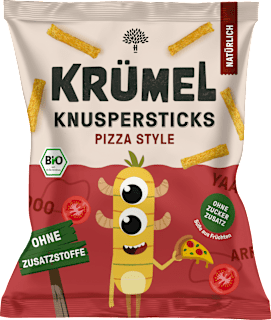 Knabbergebäck Knuspersticks Pizza Style KRÜMEL