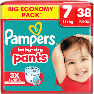 Baby Pants Baby Dry Gr. 7 Extra Large (15+ kg) Big Pack Pampers