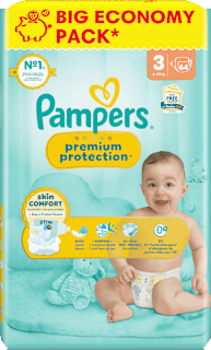 Windeln Premium Protection Gr. 3 (6-10 kg) Big Pack Pampers