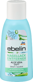 Dizolvant de lac de unghii cu acetonă cu parfum de aloe vera ebelin