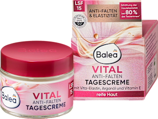 Anti Falten Gesichtscreme Vital LSF15 Balea