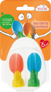 Babylöffel für Quetschbeutel, ab dem 6.Monat FruchtBar