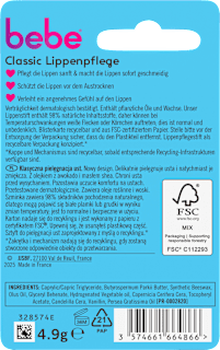 Lippenpflege Classic bebe