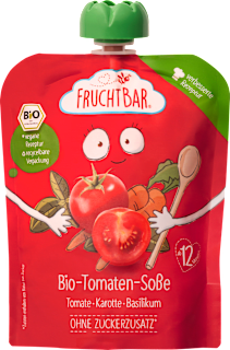 Tomatensoße Karotte Basilikum, ab 1 Jahr FruchtBar