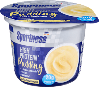 Budinca proteica, aroma de vanilie Sportness