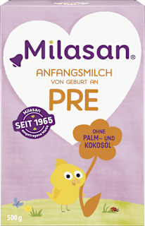 Anfangsmilch PRE von Geburt an Milasan