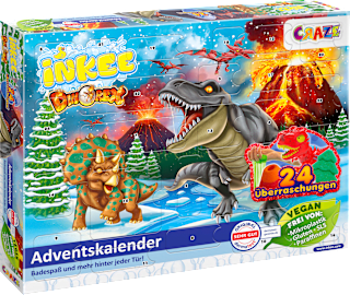 Adventskalender Kinder Badezusätze Dinorex 2026 CRAZE