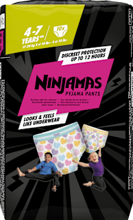 Pyjama Pants Mädchen 4-7 Jahre Ninjamas