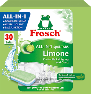 Geschirrspül-Tabs All-in-1 Limone Frosch